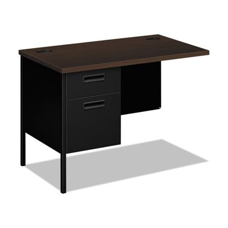 Hon HON, Metro Classic Series Workstation Return, Left, 42w X 24d, Mocha/black P3236LMOP